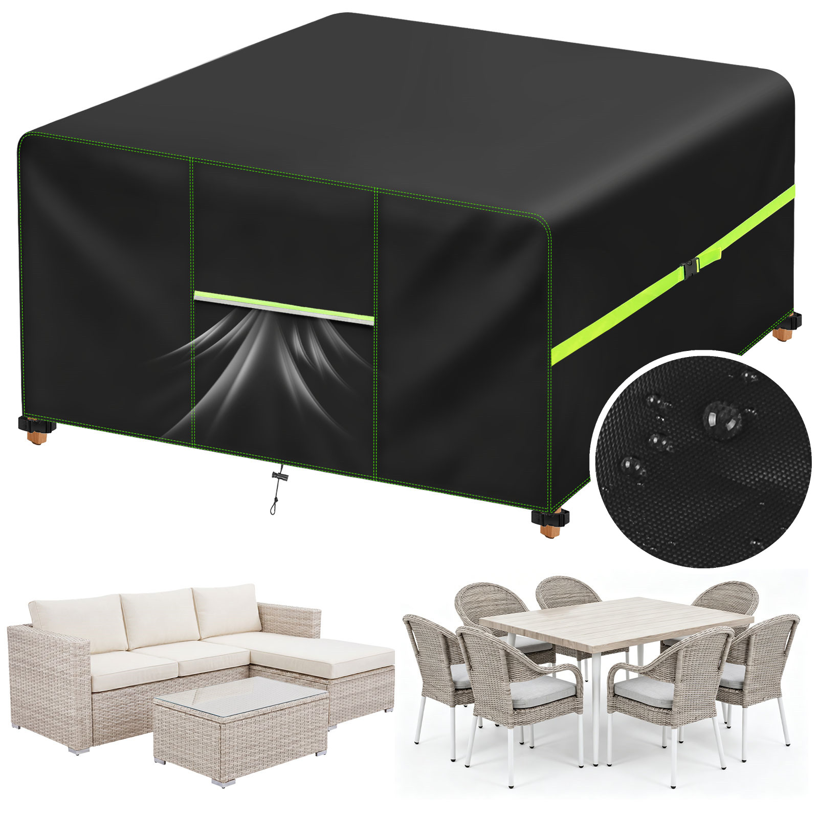 Outdoor Furniture Weatherproof - Funda para Muebles de Jardín con