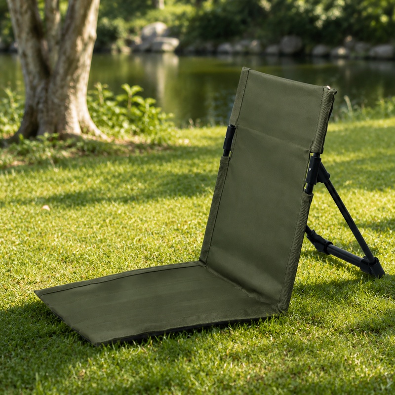 Outdoor Furniture Used - Asiento Plegable Ligero para Camping Hecho