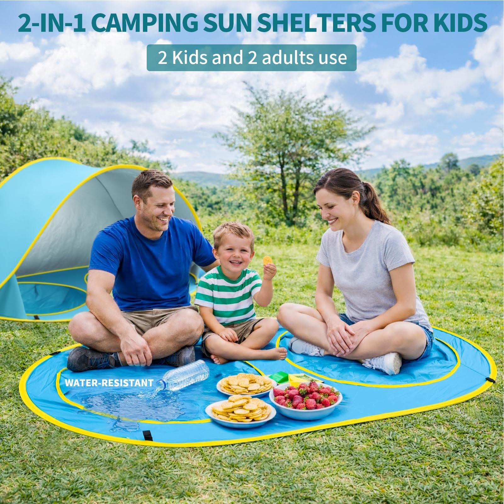 Carpa de playa para niños con  - Gazebo Pop Up reseña y precio