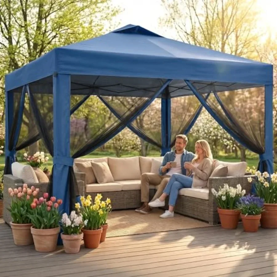 Carpa Plegable 10x10 con Mosqu - Gazebo Pop Up reseña y precio