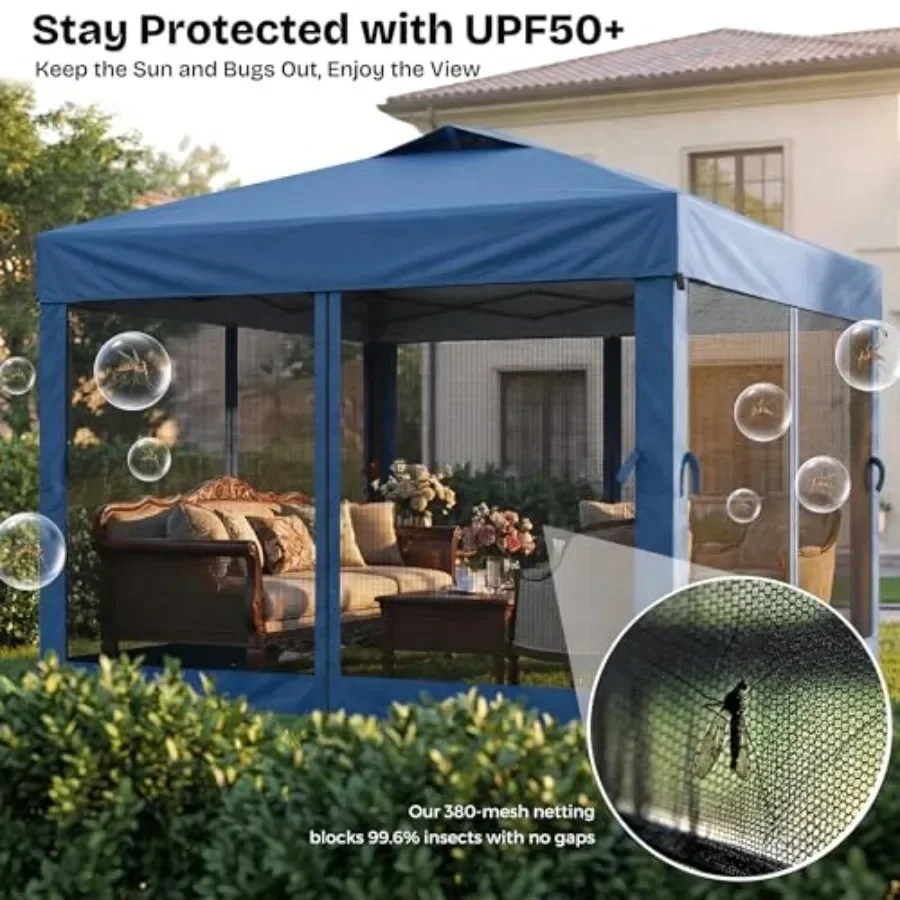 Carpa Plegable 10x10 con Mosqu - Gazebo Pop Up reseña y precio