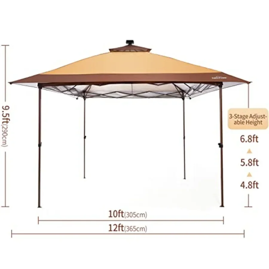 Carpa Plegable Suntime de Poli - Gazebo Pop Up reseña y precio
