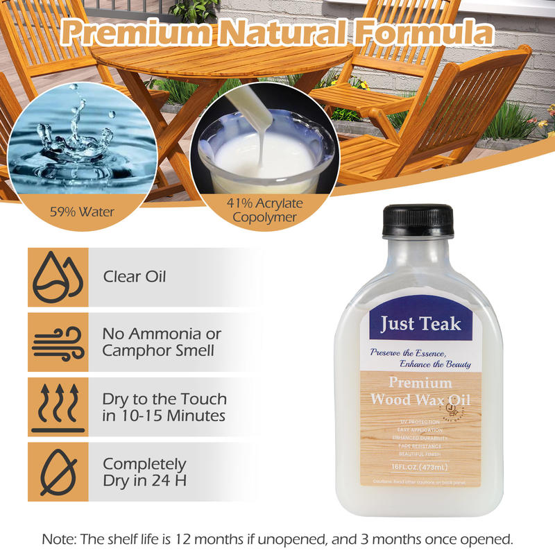 Kit de Cuidado con Aceite para - Outdoor Furniture Oil Teak reseña y precio