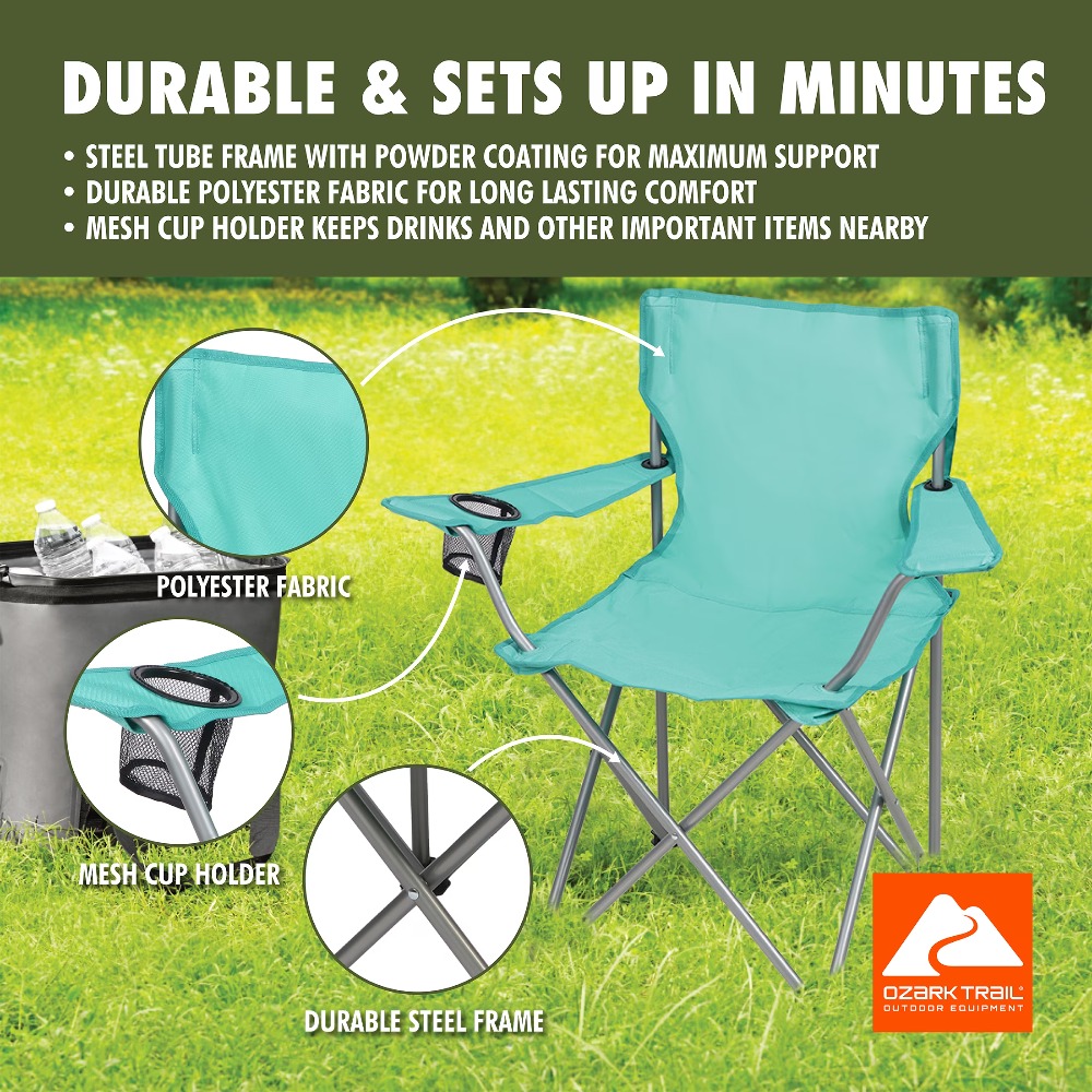Silla Plegable Cuádruple para  - Outdoor Furniture Used reseña y precio