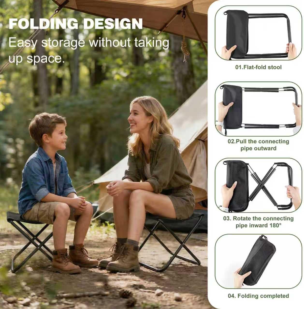 Silla Plegable Portátil para C - Outdoor Furniture Used reseña y precio