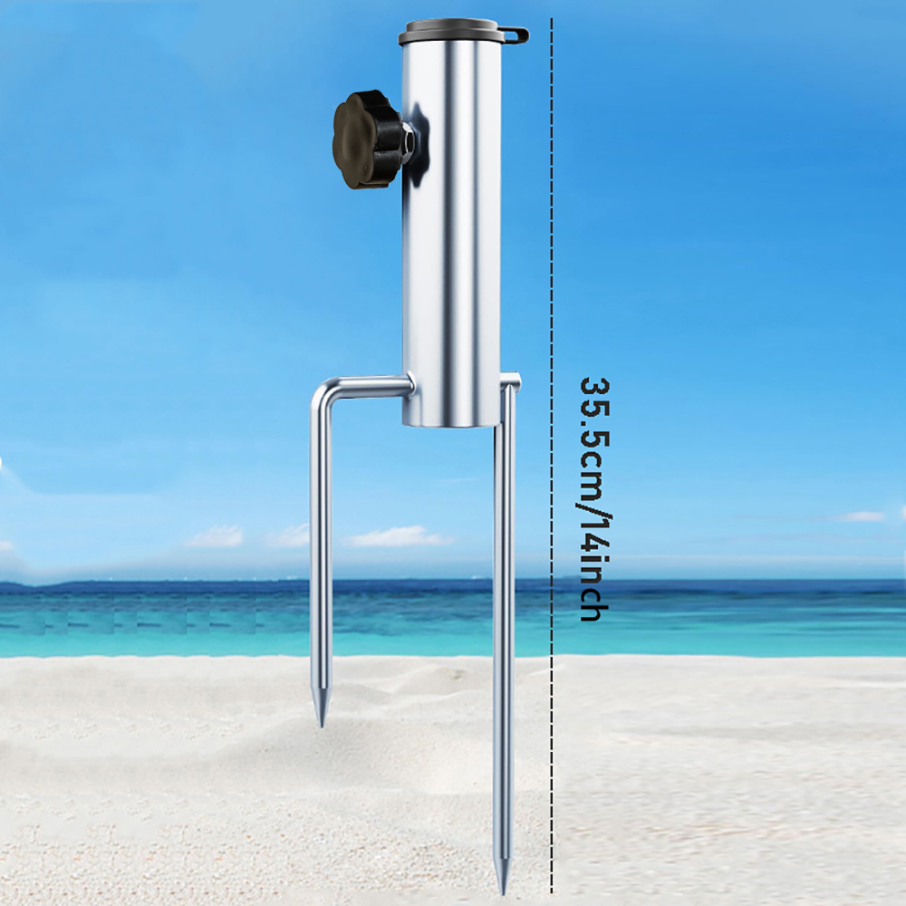 Paraguas de playa portátil con - Outdoor Furniture Umbrella reseña y precio