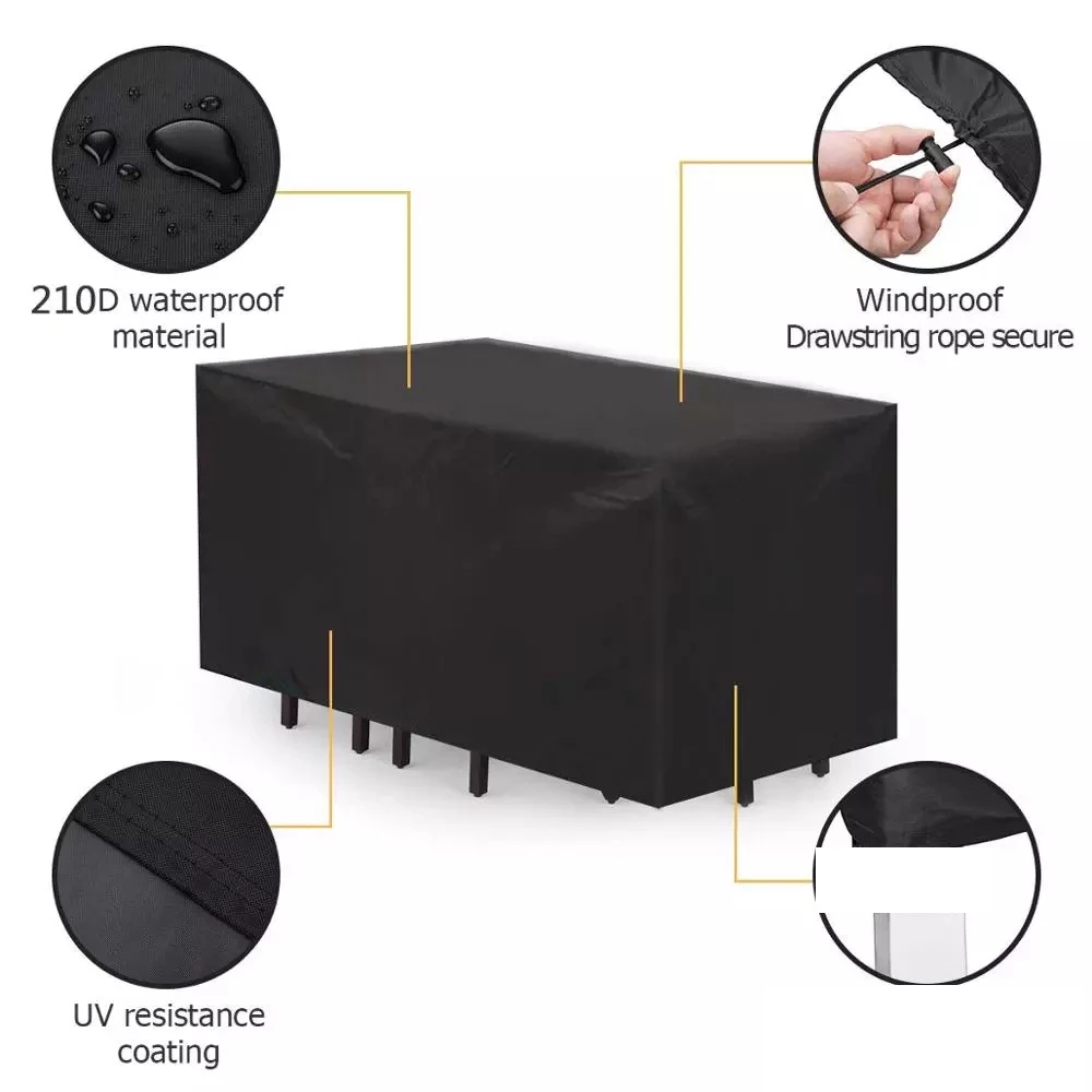 Cubiertas para muebles de exte - Outdoor Furniture Weatherproof reseña y precio