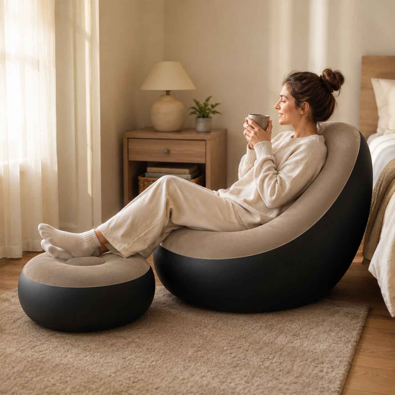 Silla inflable para adultos, s - Outdoor Furniture Weatherproof reseña y precio