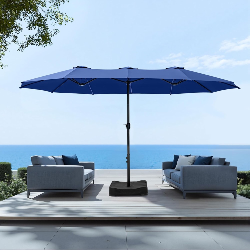 Sombrilla Rectangular Extra Gr - Outdoor Furniture Umbrella reseña y precio