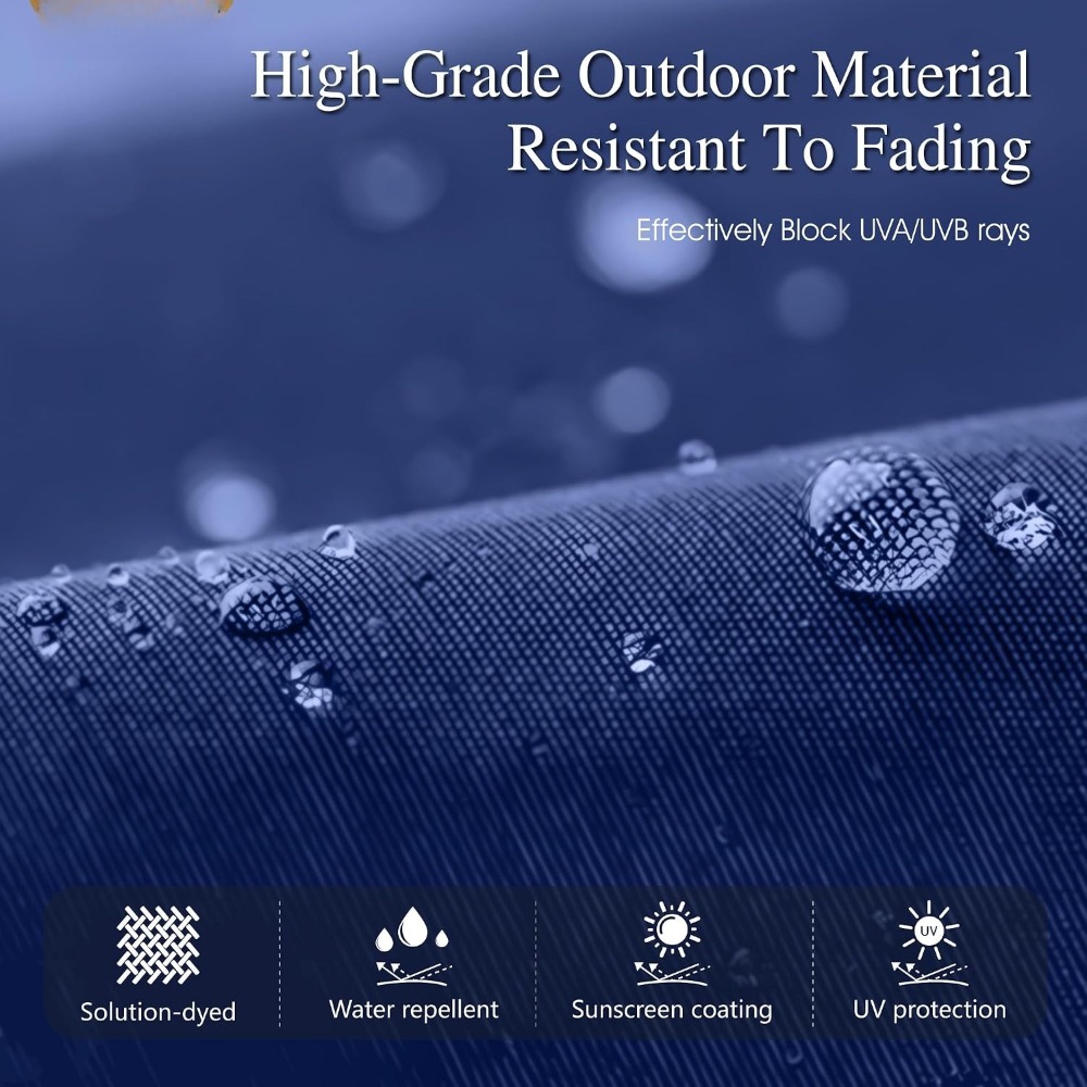 Sombrilla Rectangular Extra Gr - Outdoor Furniture Umbrella reseña y precio