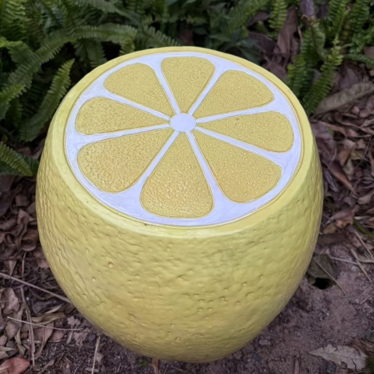 Taburete con forma de limón am - Outdoor Furniture Yellow reseña y precio