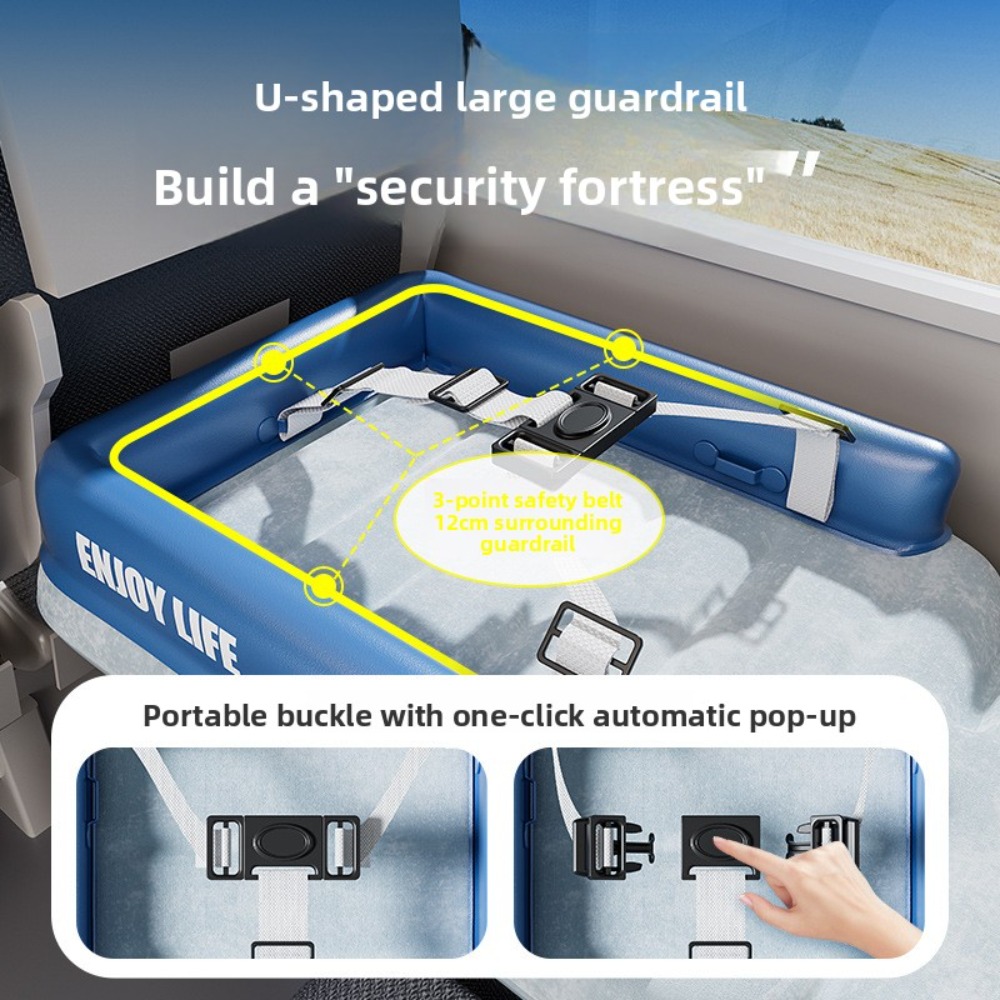 Cama inflable de avión para ni - Outdoor Furniture Cushions reseña y precio