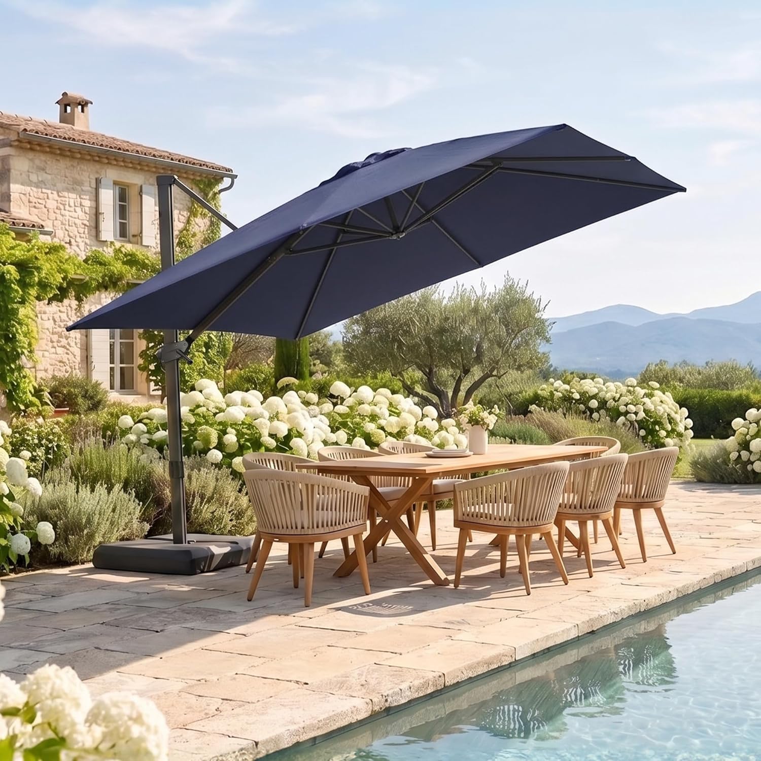 Sombrilla Cantilever para Pati - Outdoor Furniture Umbrella reseña y precio