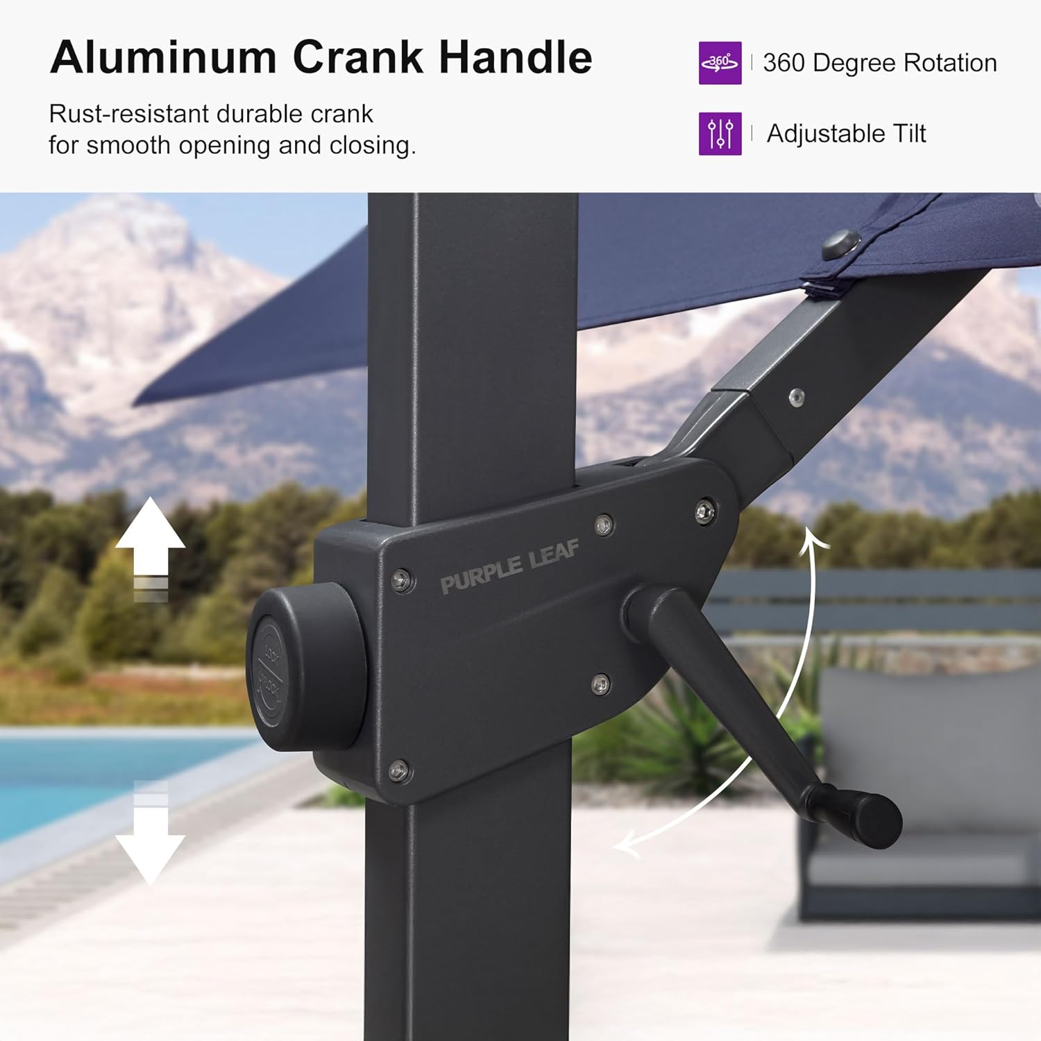 Sombrilla Cantilever para Pati - Outdoor Furniture Umbrella reseña y precio