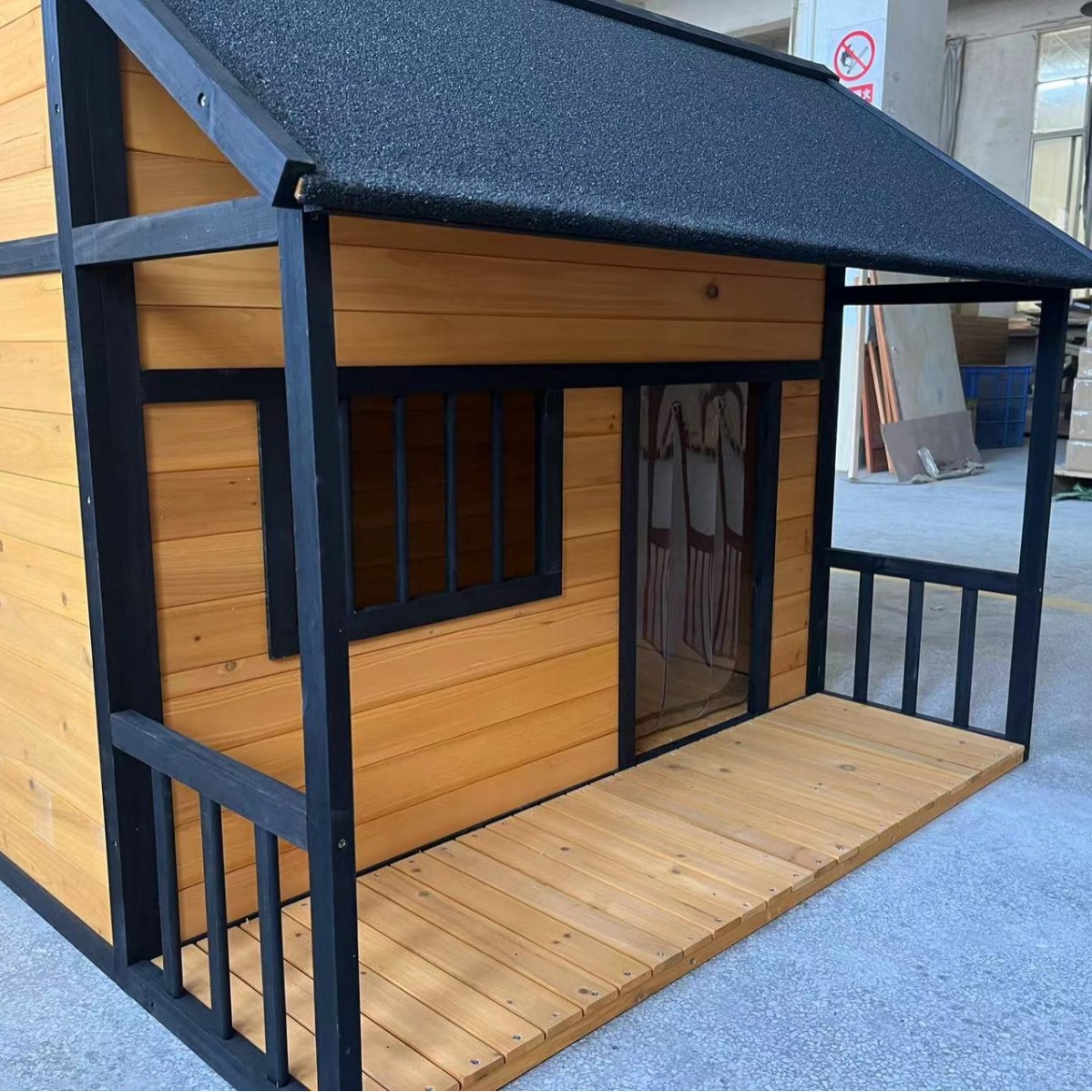 Muebles de madera para mascota - Outdoor Furniture Yellow reseña y precio