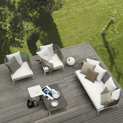 Muebles modernos de aluminio d - Outdoor Furniture Italy reseña y precio