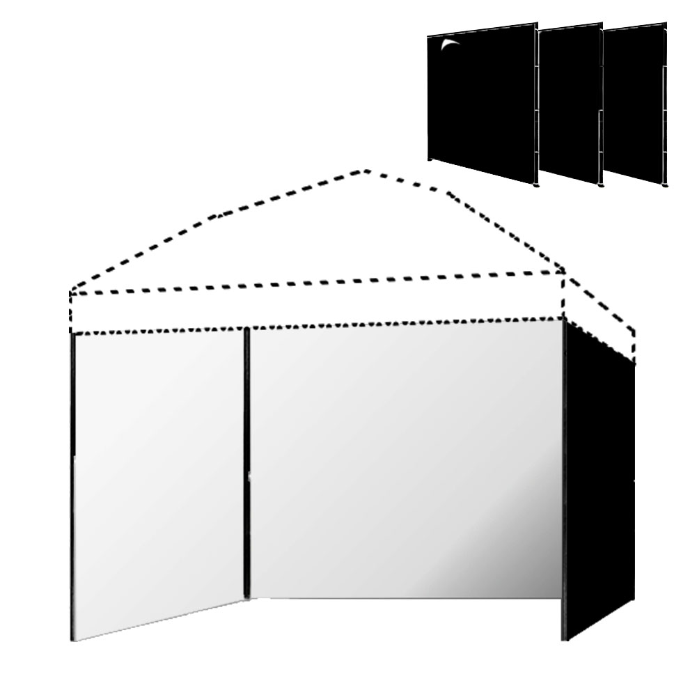 Paredes laterales impermeables - Gazebo Pop Up reseña y precio