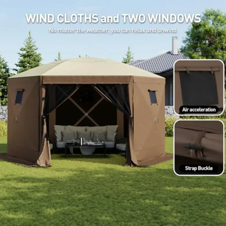Carpa Pop-Up de 6 Lados, Gazeb - Gazebo Pop Up reseña y precio