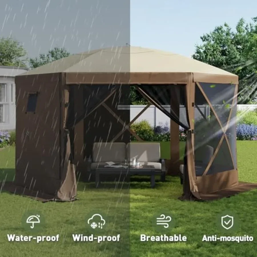Carpa Pop-Up de 6 Lados, Gazeb - Gazebo Pop Up reseña y precio