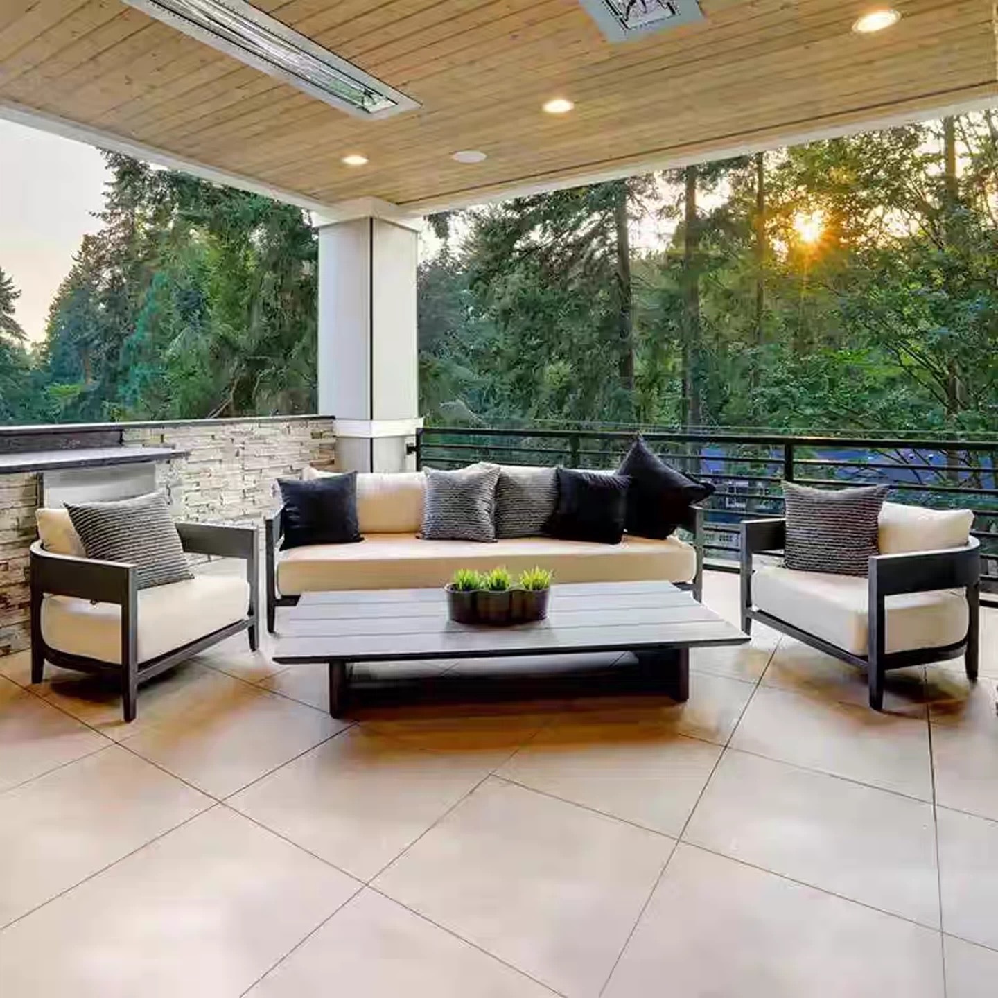 Juego de muebles de exterior d - Outdoor Furniture Italy reseña y precio