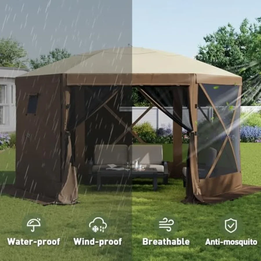 Carpa Pop-Up de 6 Lados, Gazeb - Gazebo Pop Up reseña y precio