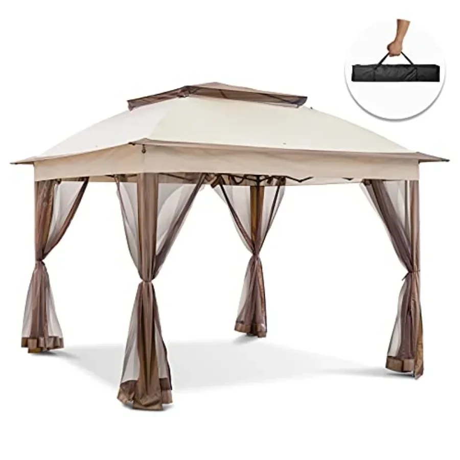 Gazebo Plegable de 11'x11' par - Gazebo Pop Up reseña y precio