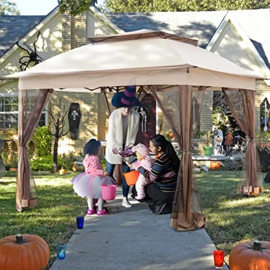 Gazebo Plegable de 11'x11' par - Gazebo Pop Up reseña y precio