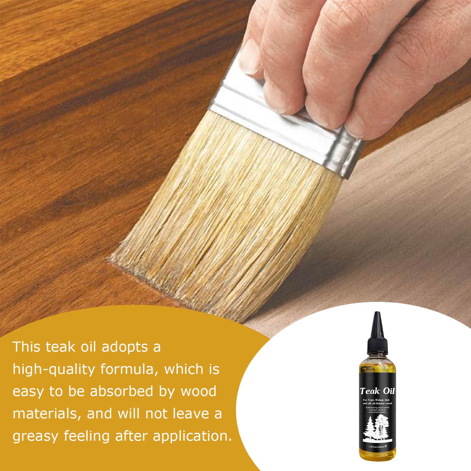 Aceite de Teca para Madera 100 - Outdoor Furniture Oil Teak reseña y precio