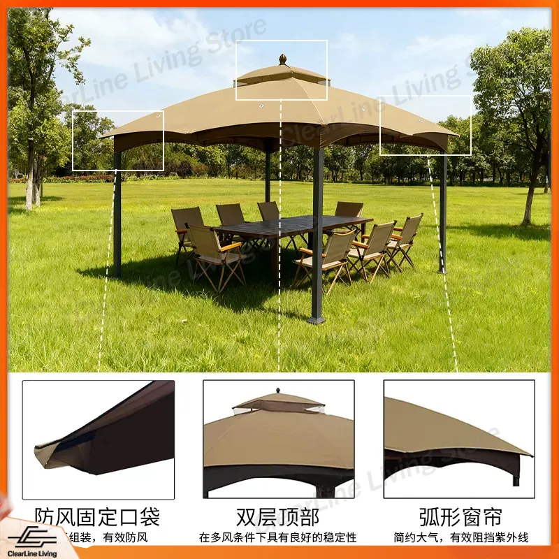 Carpa de camping para exterior - Gazebo Pop Up reseña y precio