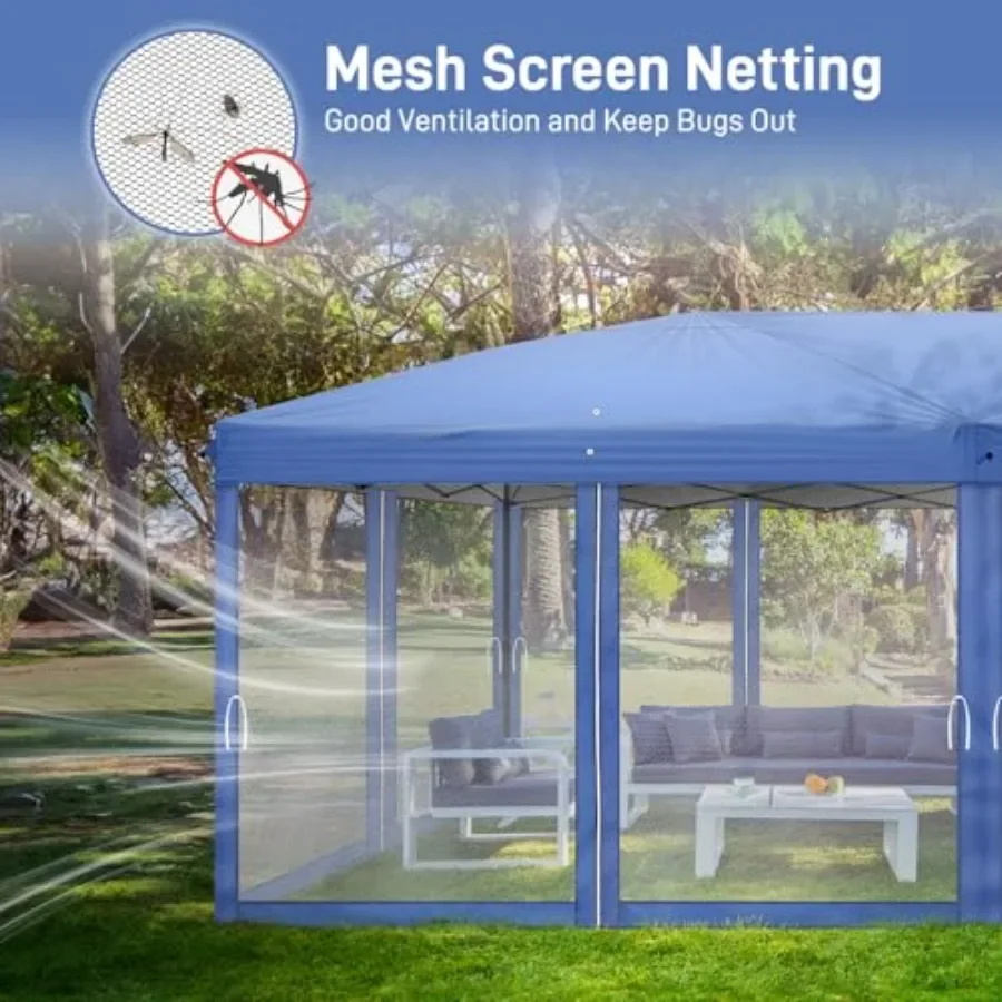 Carpa Pop-Up 10x20 con Paredes - Gazebo Pop Up reseña y precio