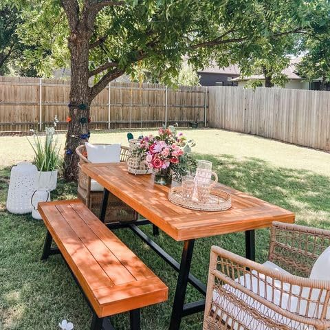 Banco de Madera de Acacia para - Outdoor Furniture Oil Teak reseña y precio
